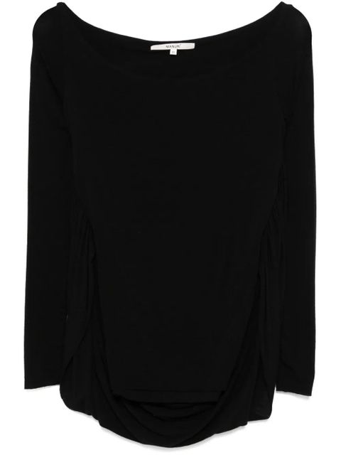 MANURÍ Rita blouse - Black - zdjęcie produktu nr 1