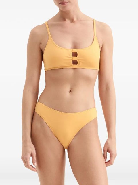 ERES crop bloom bikini top - Yellow - zdjęcie produktu nr 2