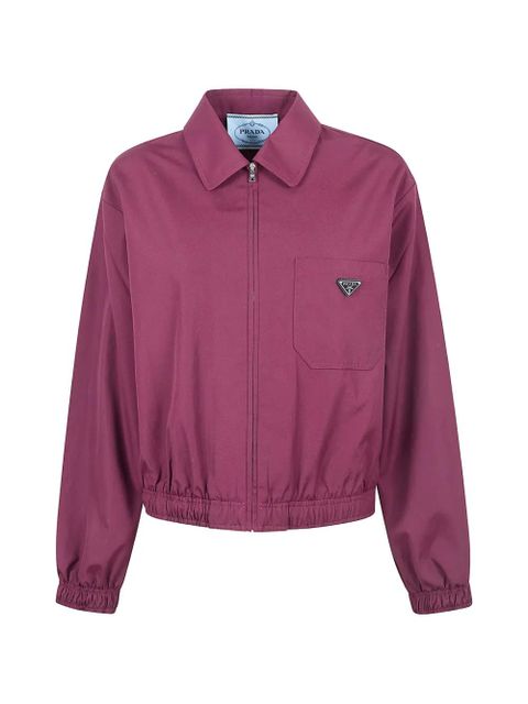 Prada poplin jacket - Red - zdjęcie produktu nr 1