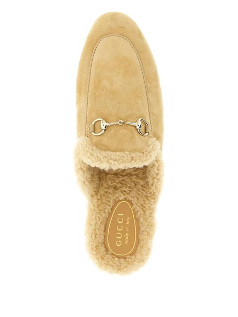 Gucci princetown metal clamp slippers - Neutrals