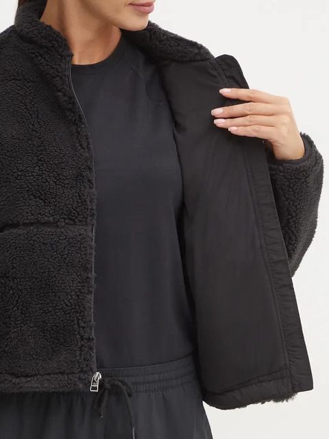 The North Face bluza polarowa SPORTY STREET kolor czarny gładka NF0A88ZBJK31