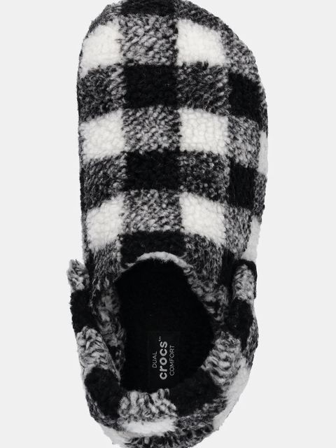 Crocs kapcie Classic Buff Check Cozzzy Slipper