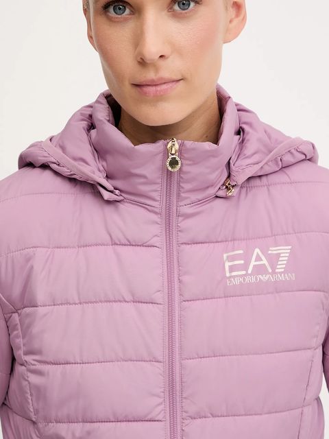 EA7 Emporio Armani kurtka kolor różowy przejściowa TNF8Z.8NTB23