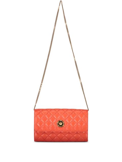 Versace leather crossbody bag - Orange - zdjęcie produktu nr 1