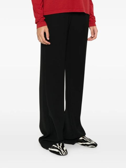 TOTEME crew-neck long-sleeved T-shirt - Red