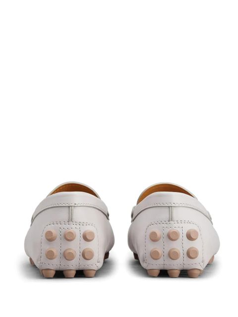 Tod's leather loafers - White