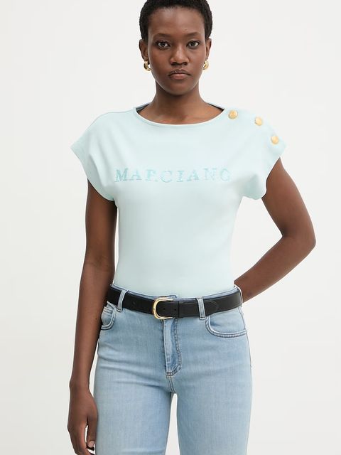 Marciano by Guess t-shirt damski bawełniany LYRIS - zdjęcie produktu nr 2