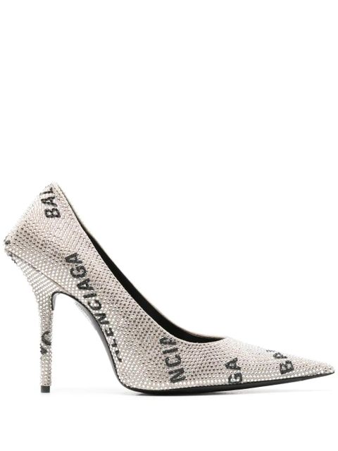 Balenciaga 110mm Square Knife pumps - Silver - zdjęcie produktu nr 1