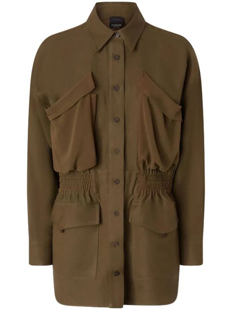 PINKO shirt jacket - Brown - zdjęcie produktu nr 1
