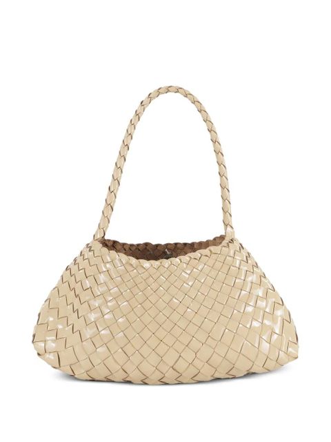 DRAGON DIFFUSION woven-leather shoulder bag - Neutrals - zdjęcie produktu nr 2
