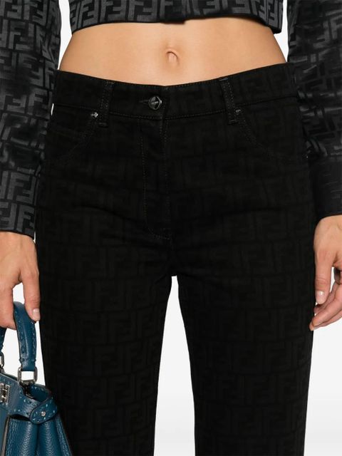 FENDI FF jeans - Black
