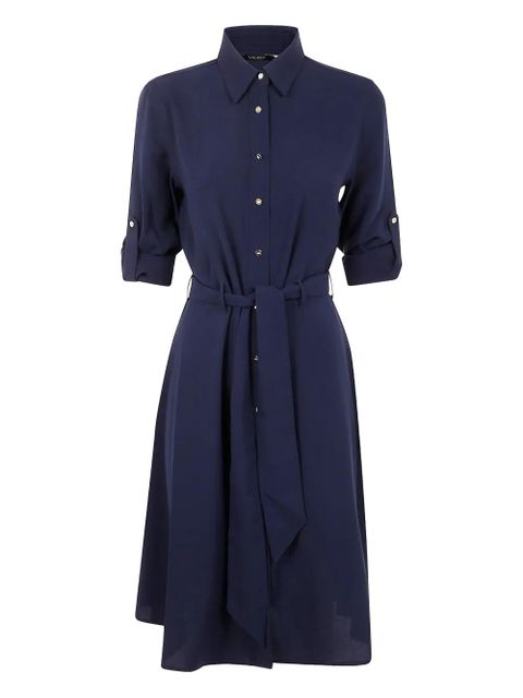 Lauren Ralph Lauren belted shirtdress - Blue - zdjęcie produktu nr 1