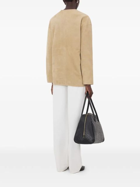 LouLou de Saison Waren crew-neck coat - Neutrals