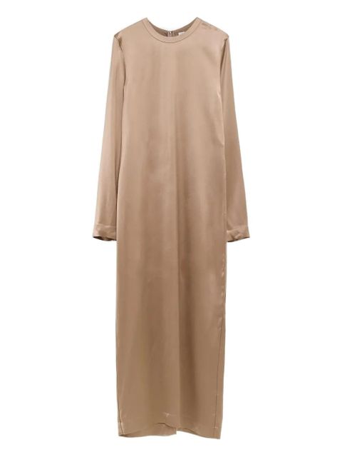 TOTEME long-sleeved maxi dress - Neutrals - zdjęcie produktu nr 1