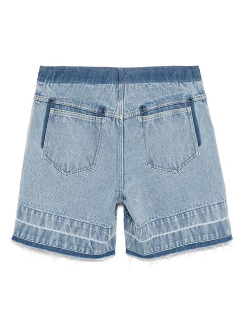 Christopher Esber Deconstruct denim shorts - Blue - zdjęcie produktu nr 2