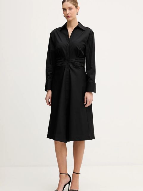 BOSS sukienka bawełniana Drepil - zdjęcie produktu nr 2