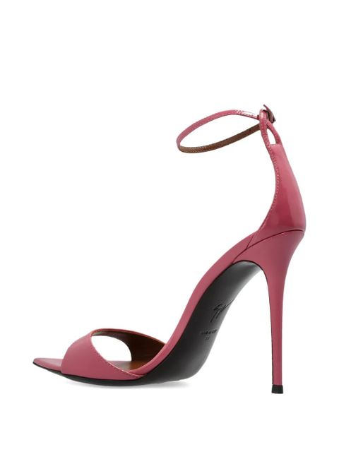 Giuseppe Zanotti 105mm Intriigo Strap open-toe pumps - Pink