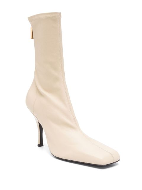 KHAITE 100mm Eva boots - Neutrals