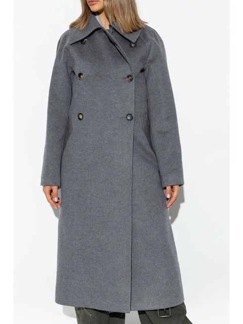 LOEWE double-breasted coat - Grey