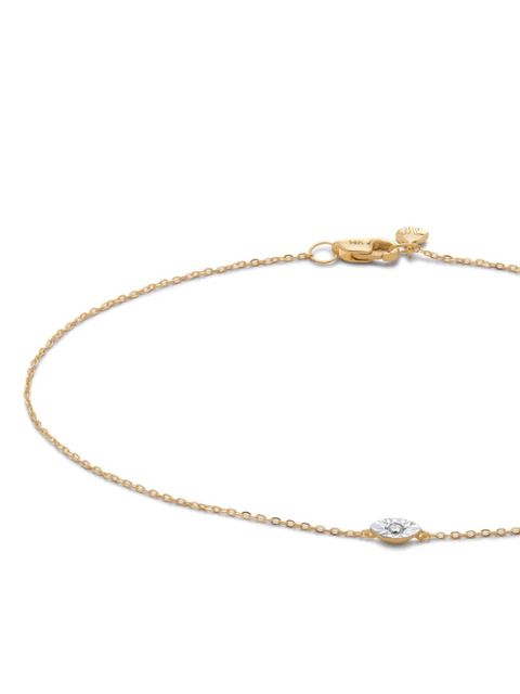 Monica Vinader 14kt recycled yellow gold diamond bracelet
