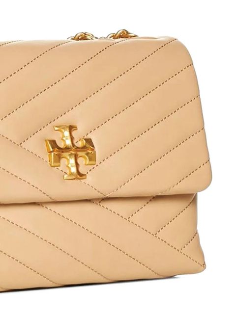 Tory Burch small Kira chevron logo shoulder bag - Neutrals