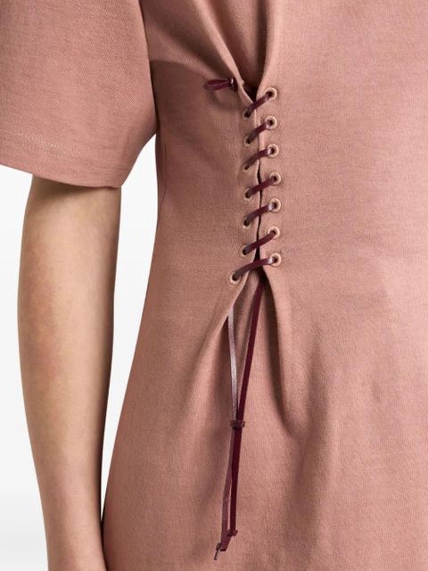 ETRO laced side T-shirt - Pink - zdjęcie produktu nr 2