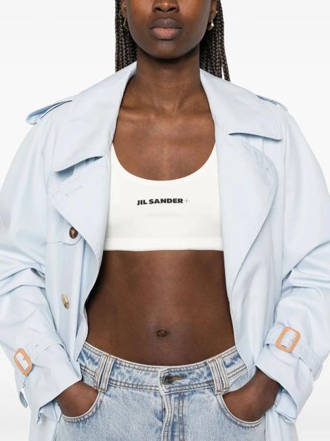 Jil Sander fast dry jersey sports bra - Neutrals