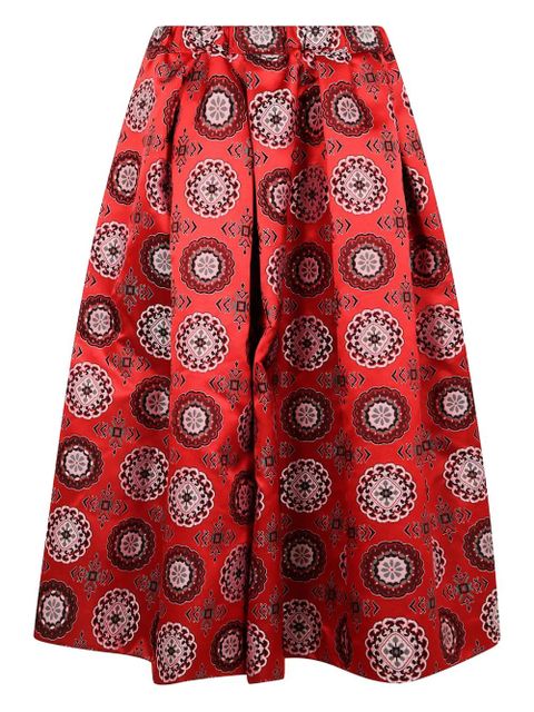 Comme Des Garçons cropped trousers - Red - zdjęcie produktu nr 1