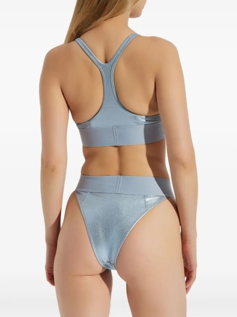 Diesel Lolita-D-Pop metallic bikini bottom - Blue