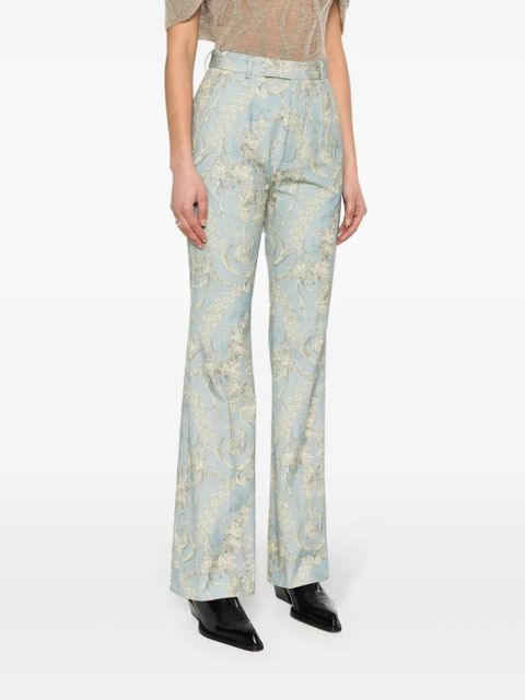 Vivienne Westwood Ray high-waist flared trousers - Blue