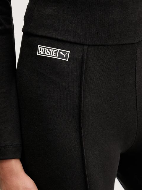 Puma legginsy PUMA x ROSÉ damskie kolor czarny gładkie 635156