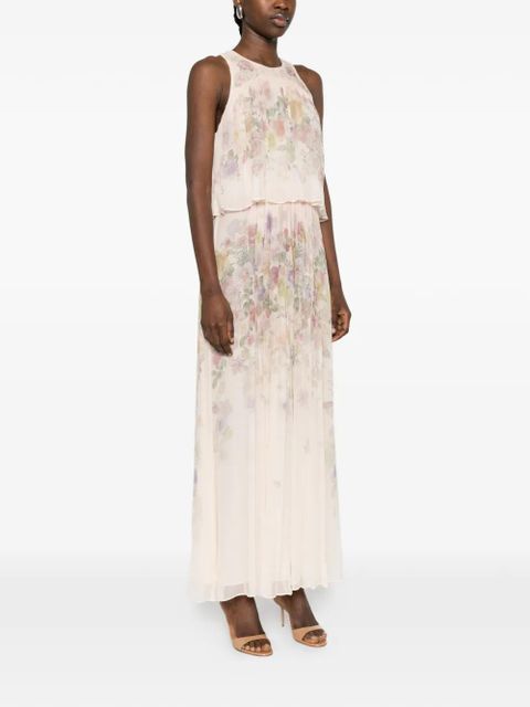 TWINSET floral maxi dress - Pink