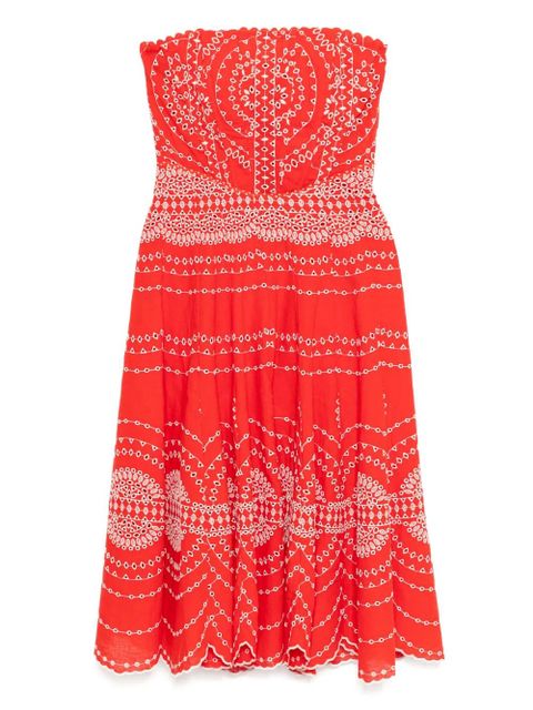Charo Ruiz Ibiza Iris midi dress - Red - zdjęcie produktu nr 1