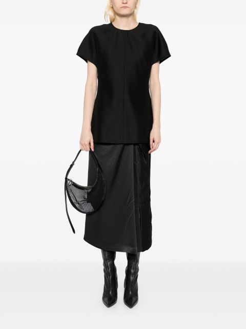 TOTEME zip fastening top - Black - zdjęcie produktu nr 2