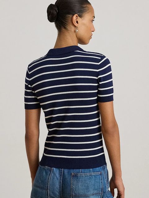 Lauren Ralph Lauren polo damski kolor granatowy 200P03506 - zdjęcie produktu nr 2