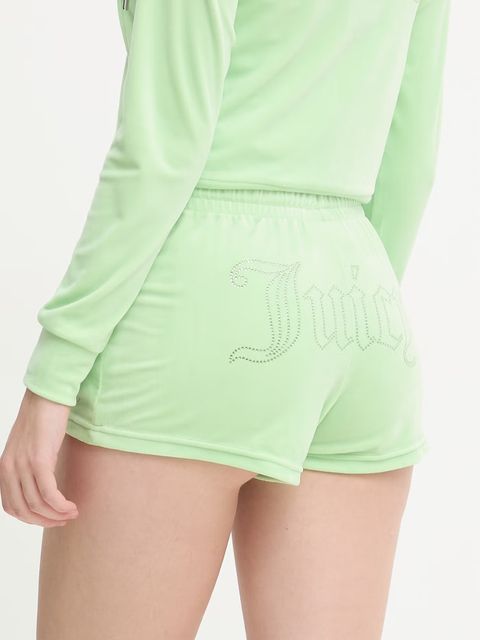 Juicy Couture szorty damskie welurowe TAMIA SHORTS - zdjęcie produktu nr 2