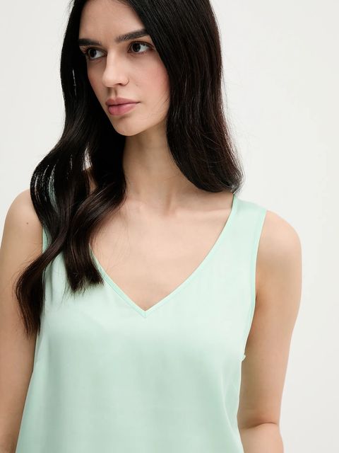 Mos Mosh top jedwabny kolor zielony