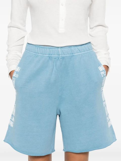 PINKO Libreville track shorts - Blue