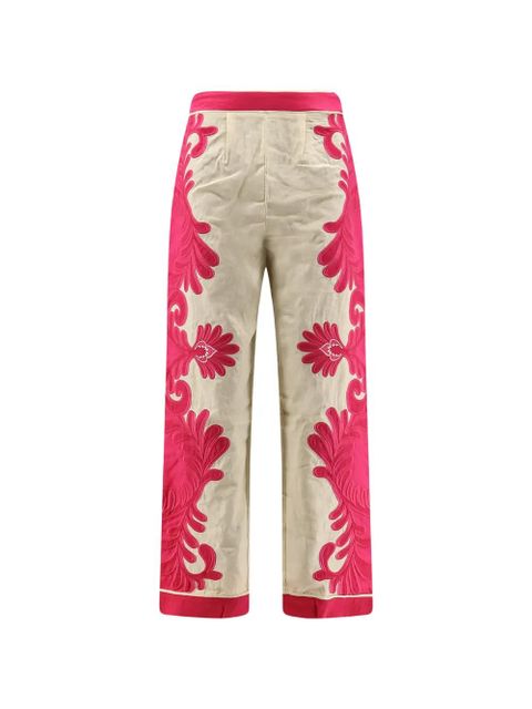 FARM Rio embroidery trousers - Neutrals - zdjęcie produktu nr 1