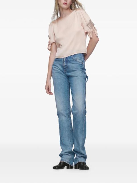 Maison Margiela tie-sleeve top - Neutrals - zdjęcie produktu nr 2