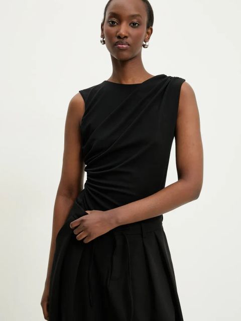 Answear.LAB body damska kolor czarny gładka