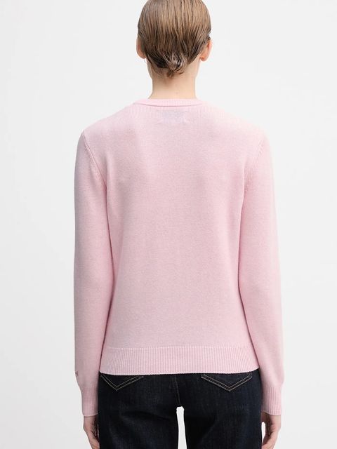 MC2 Saint Barth sweter wełniany damski kolor różowy QUE0018 - zdjęcie produktu nr 2