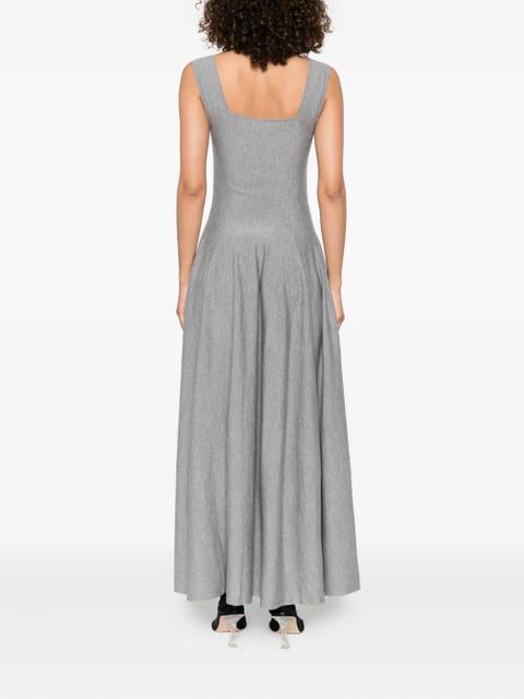 KHAITE Jodie midi dress - Grey