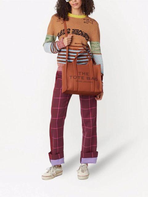 Marc Jacobs medium The Tote leather bag - Brown - zdjęcie produktu nr 2