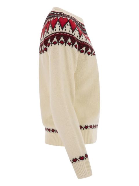 MC2 Saint Barth New Queen patterned-jacquard jumper - Neutrals