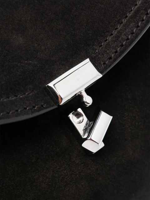 TOTEME T-Lock clutch bag - Brown