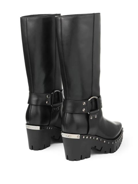 Jimmy Choo 75mm Quinn boots - Black