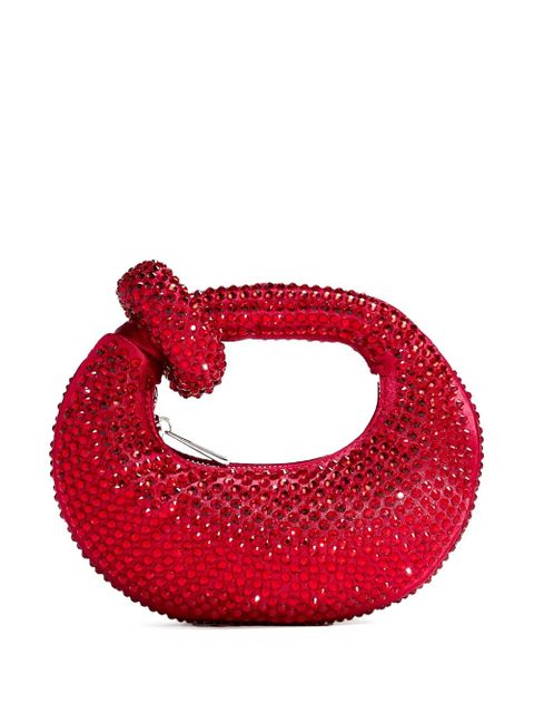 JW Pei Abacus crystal-embellished tote bag - Red - zdjęcie produktu nr 1