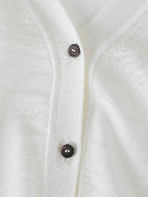 Jacquemus V-neck cardigan - White