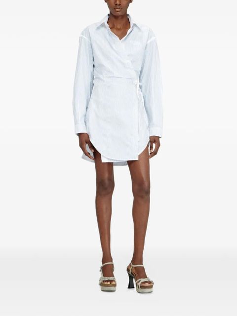 Diesel asymmetric hem dress - White